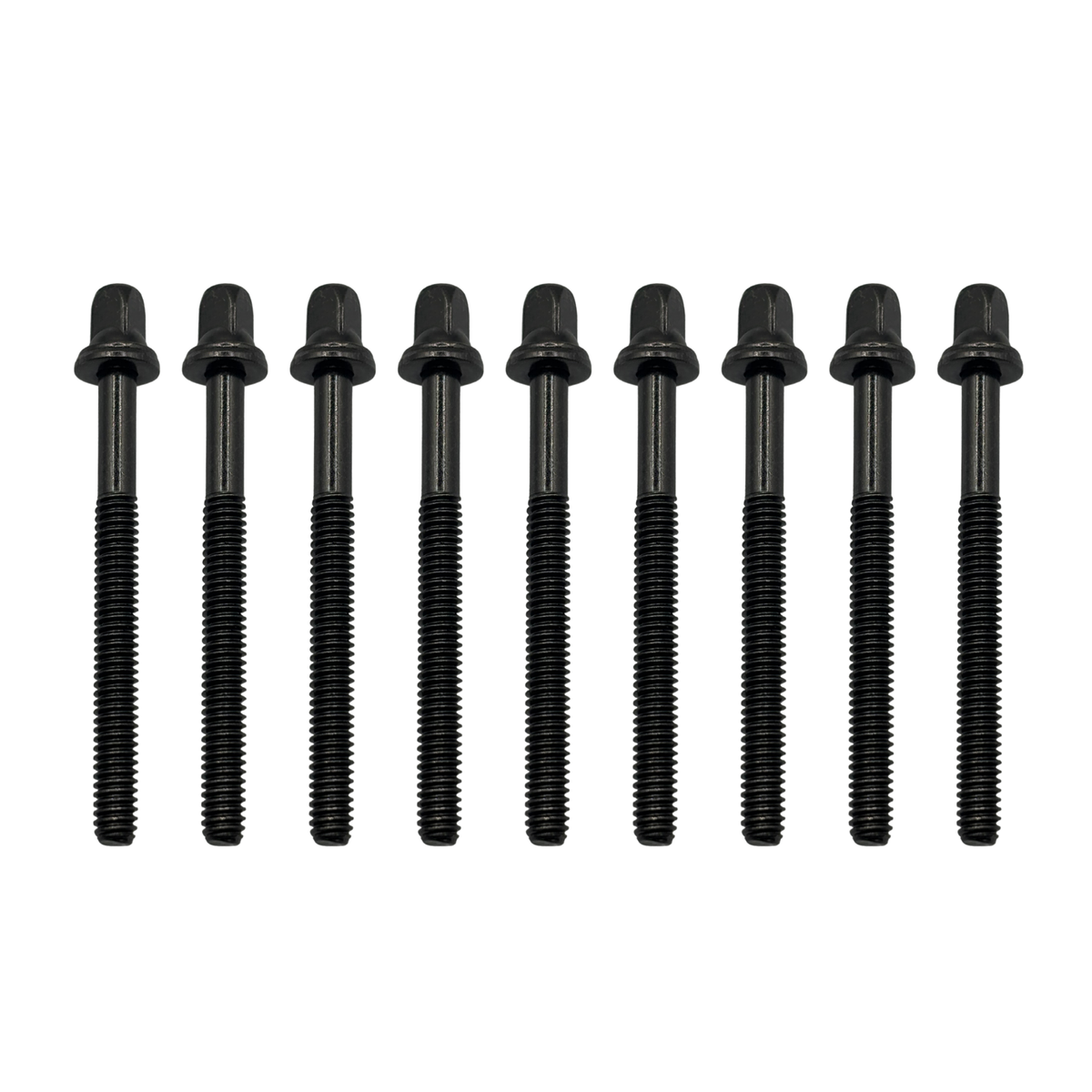 58mm Drum Tension Rods - Chrome | Brass | Black Nickel | Honey Drums