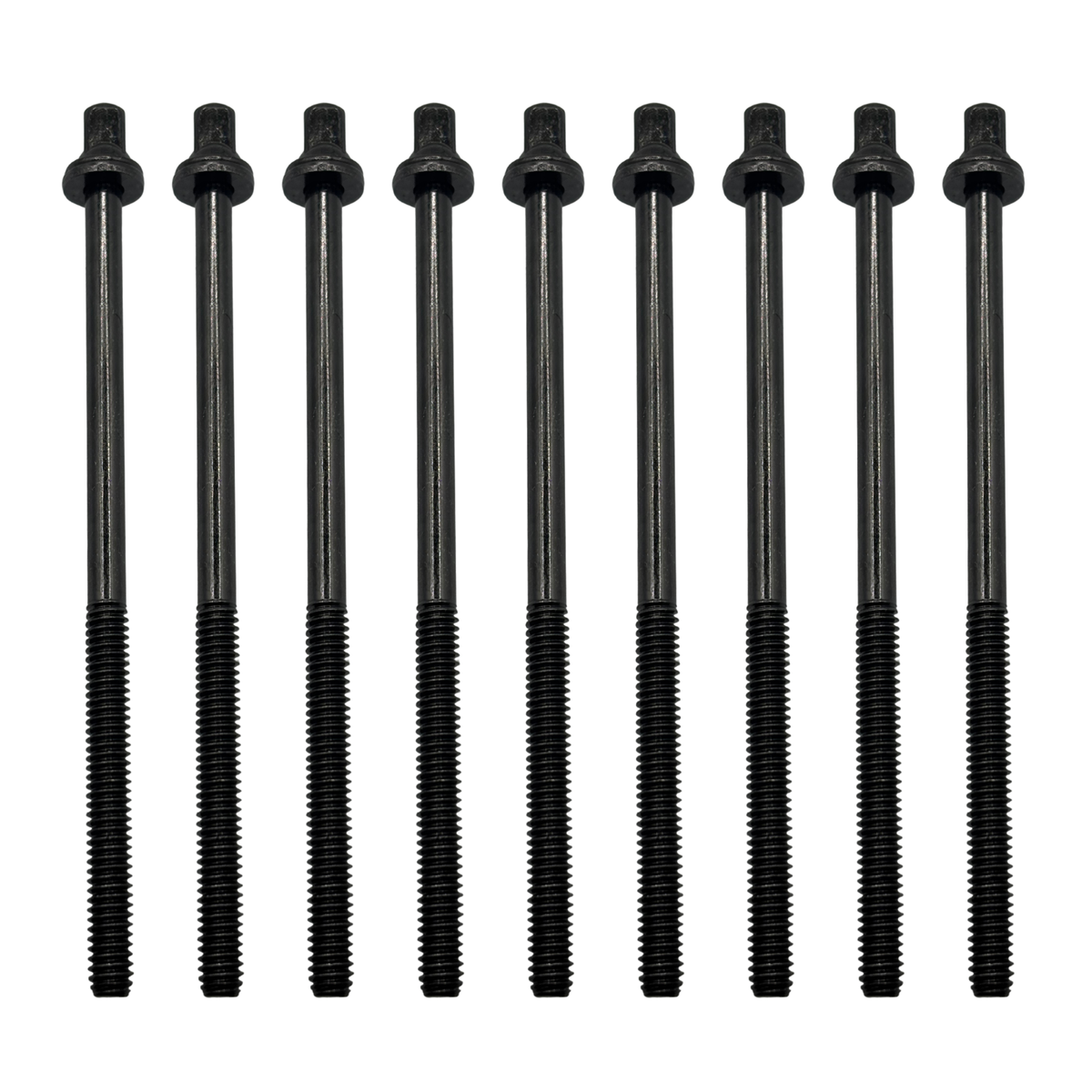 100mm Drum Tension Rods - Chrome | Brass | Black Nickel | Honey Drums
