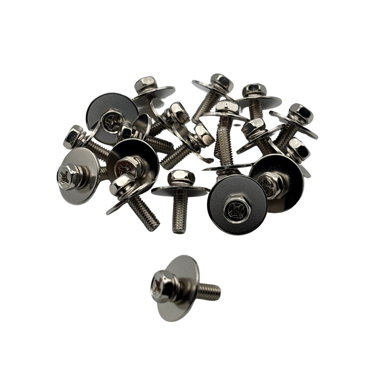 Chrome lug Fixing Screws M4x14mm Pack of 20