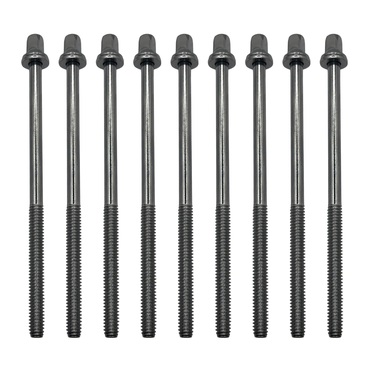 100mm Drum Tension Rods - Chrome | Brass | Black Nickel | Honey Drums