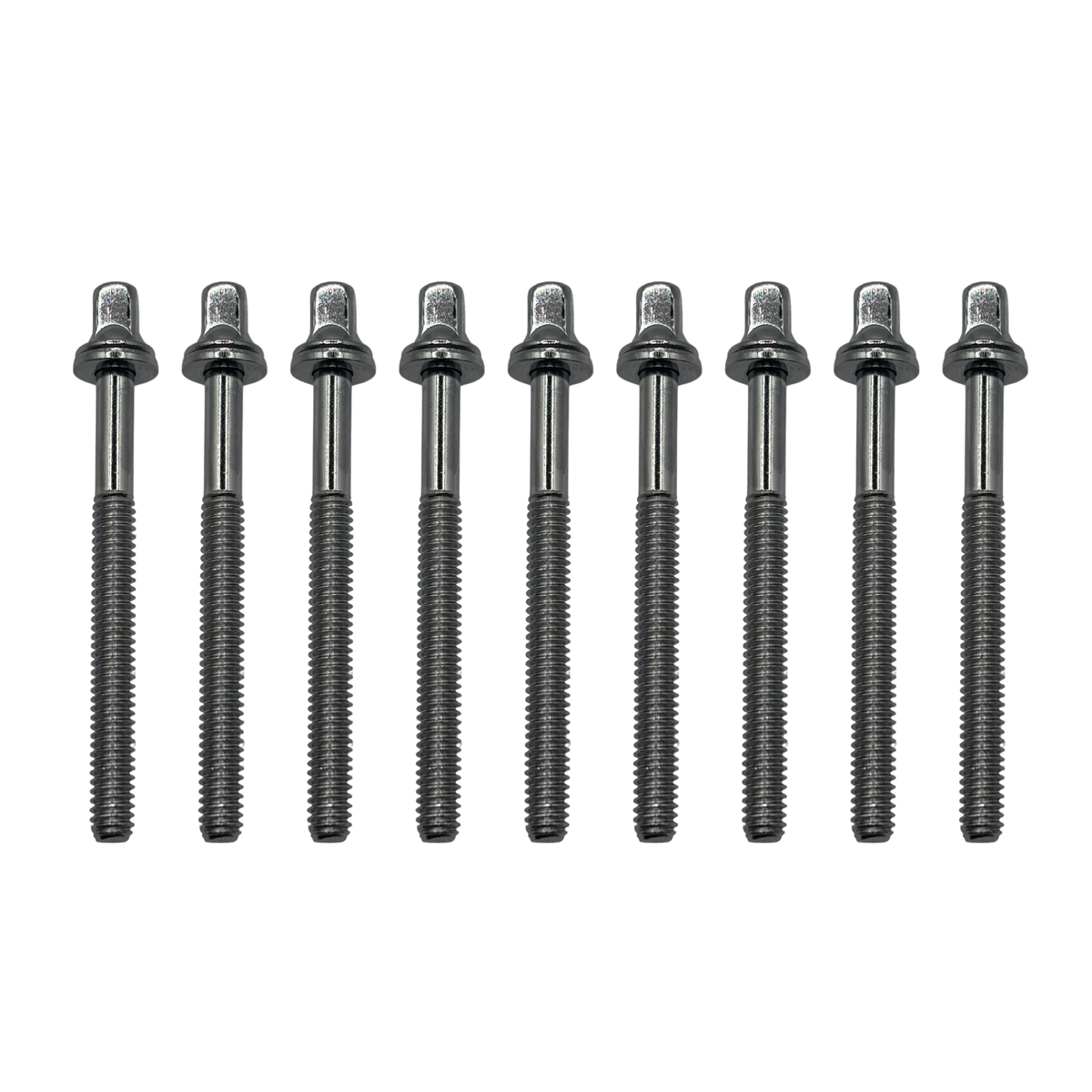 58mm Drum Tension Rods - Chrome | Brass | Black Nickel | Honey Drums