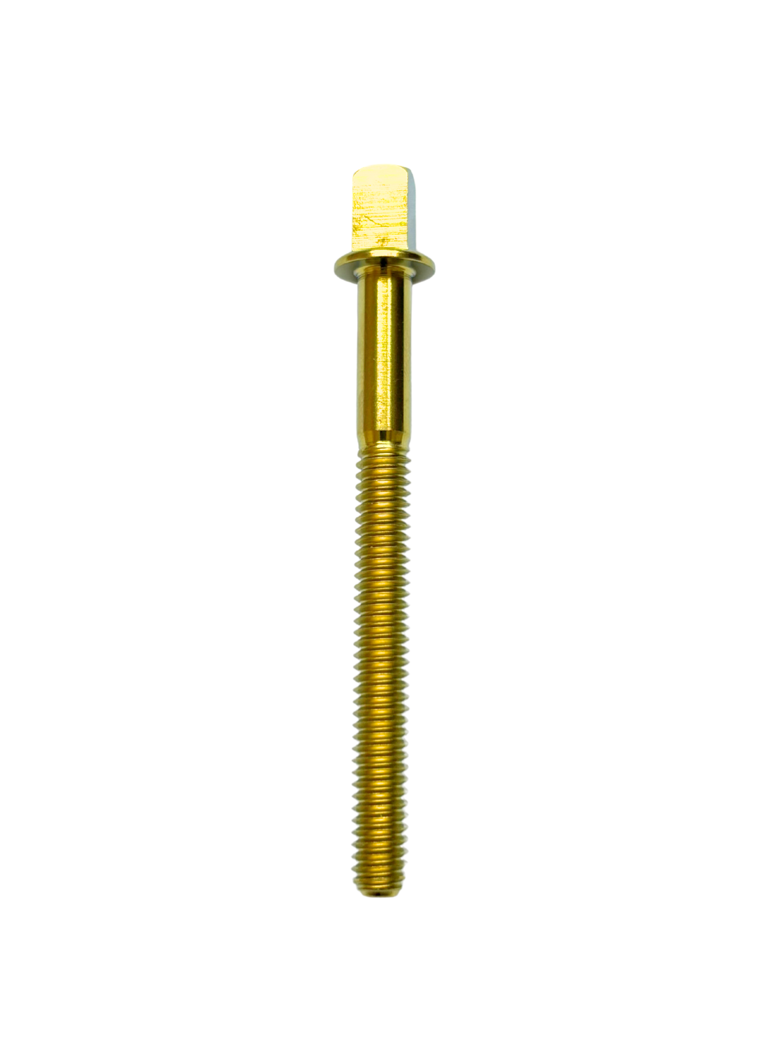 Drum Pimps custom titanium tension rod for drum kit upgrade